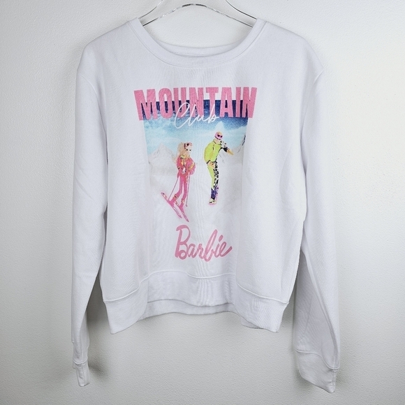 Barbie Mountain Club Ski Sweatshirt NWT - Picture 1 of 8